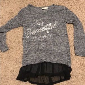 Little girls long sleeve shirt